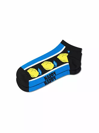 HAPPY SOCKS | Herren Sneaker Socken LEMON 41-46 blue | 